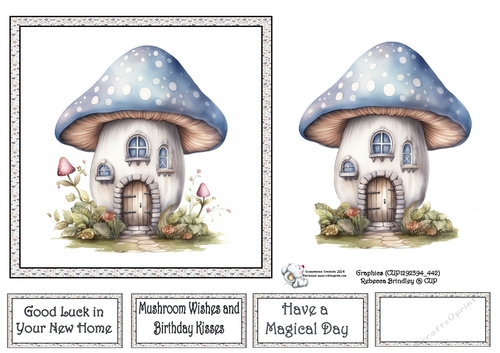 Fanciful Fairy House in Silver (Mix 1) 3