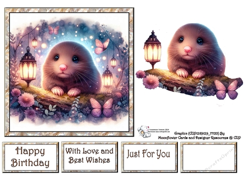 Forest mole 2