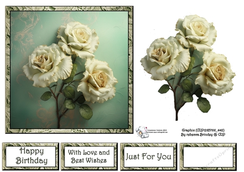 Smell the Roses in Green( Mix 1) 1