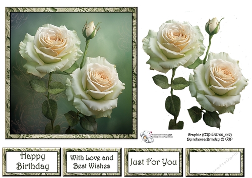Smell the Roses in Green( Mix 1) 2