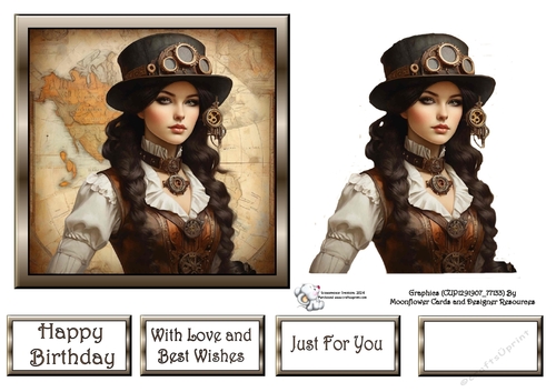 SteamPunk Lady 1