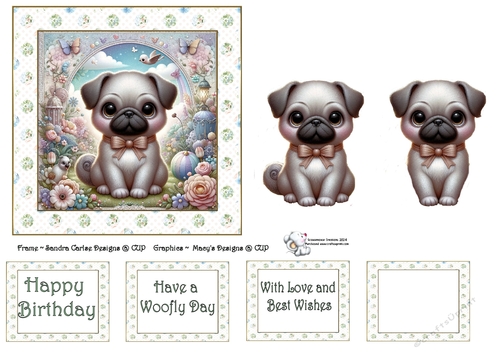 Cute Pugs 1
