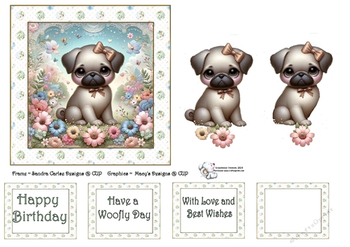 Cute Pugs 3