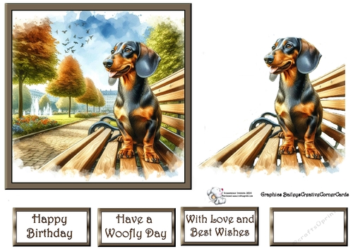 Park Bench Dogs (004) 2