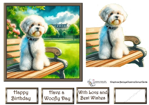 Park Bench Dogs (005) 1