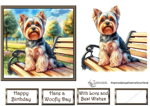 Park Bench Dogs (005) 2