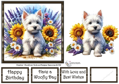 Many Flowers Pups (2) 3