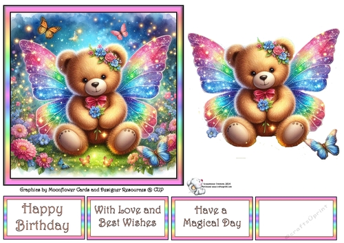 Enchanted Magical Wing Teddy (1) 2