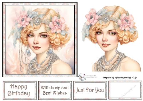 Art Deco Beauty - Pastels (Mix 1) 1