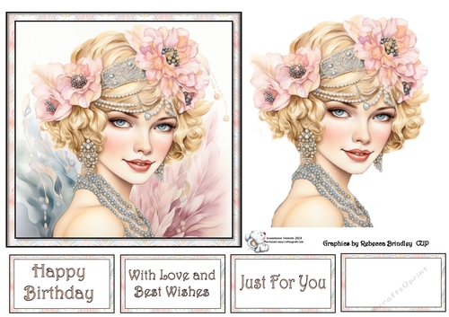 Art Deco Beauty - Pastels (Mix 1) 4