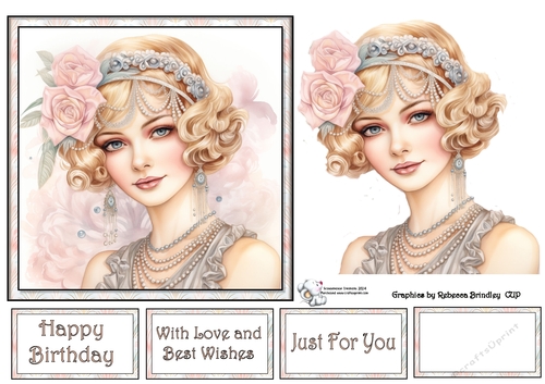 Art Deco Beauty - Pastels (Mix 1) 6