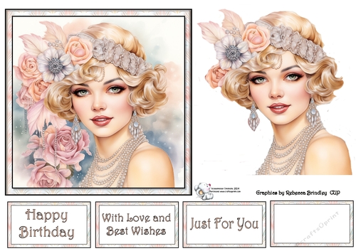 Art Deco Beauty - Pastels (Mix 1) 7