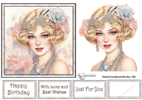 Art Deco Beauty - Pastels (Mix 1) 8