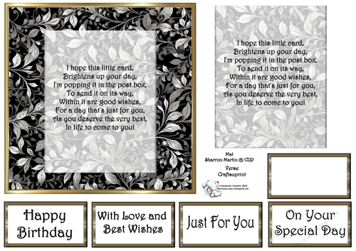 Vine Mat Verse Birthday 3