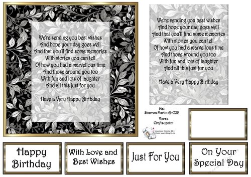 Vine Mat Verse Birthday 4