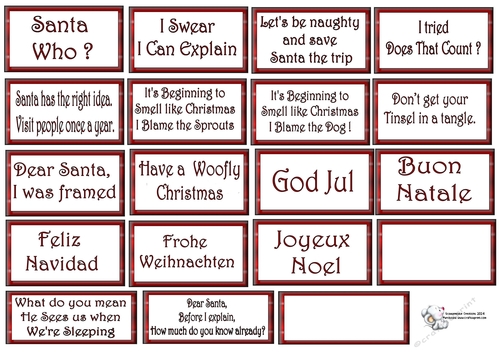 Additional Sentiments for Christmas,Christmas Dog Sheets