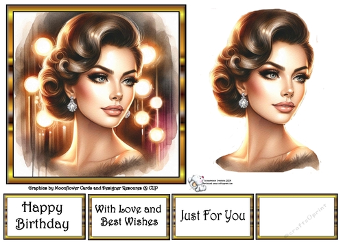  Beautiful Vintage Lady 10