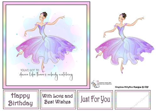 Card Fronts A Dancer