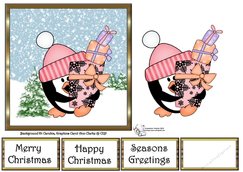 Christmas Pip Penguin 2