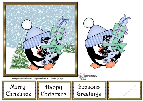 Christmas Pip Penguin 1