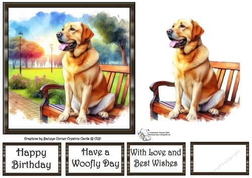 Park Bench Dogs (002) 1