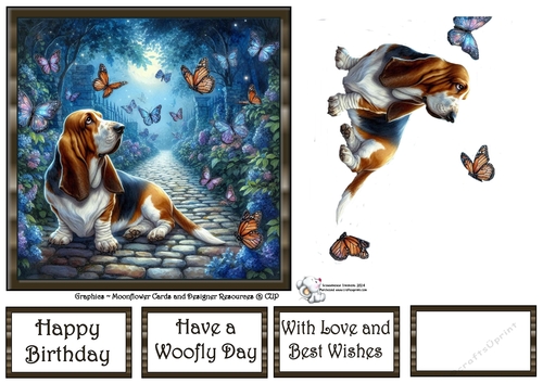 Twilight Butterfly Garden Dogs (4) 1