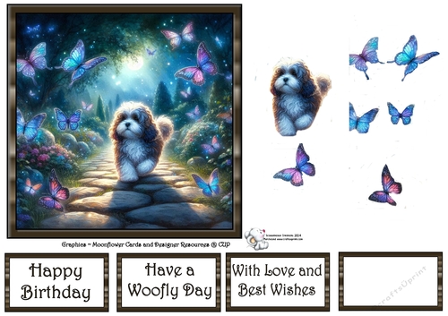 Twilight Butterfly Garden Dogs (6) 1