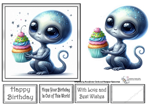 Cupcake Alien 3