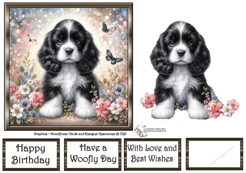 Enchanted Whimsical Garden Pups (9) 3