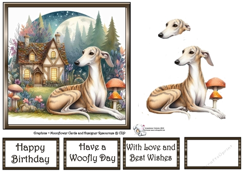 Whimsical Cottage Dogs (5) 2