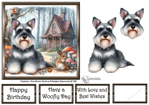 Whimsical Cottage Dogs (5) 3