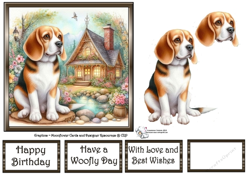 Whimsical Cottage Dogs (5) 4