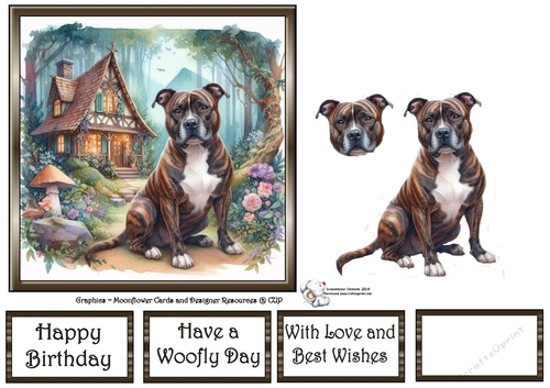 Whimsical Cottage Dogs (7) 1