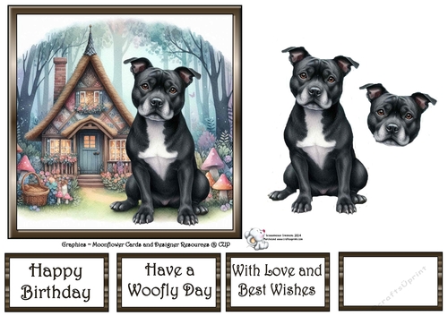 Whimsical Cottage Dogs (7) 3