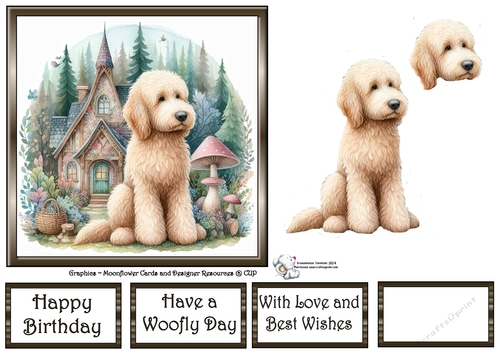 Whimsical Cottage Dogs (8) 3