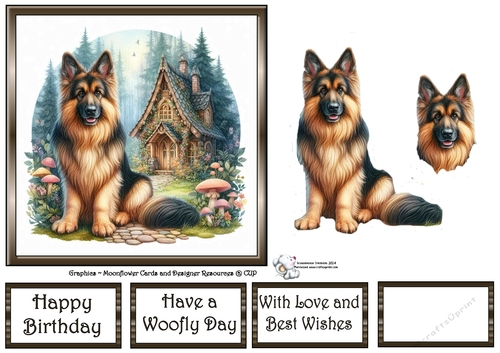 Whimsical Cottage Dogs (9) 1