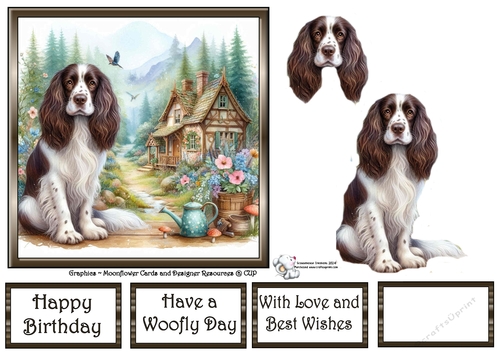 Whimsical Cottage Dogs (9) 3