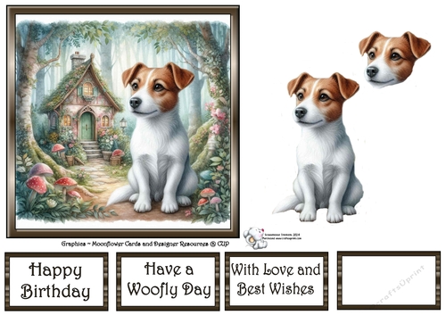 Whimsical Cottage Dogs (9) 4