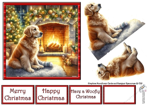 Christmas Retriever 3