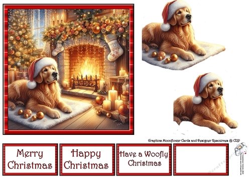 Christmas Retriever 4