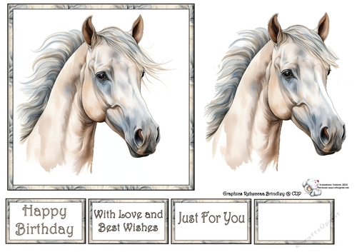 Cremello Stunning Steeds  (Mix 1) 2