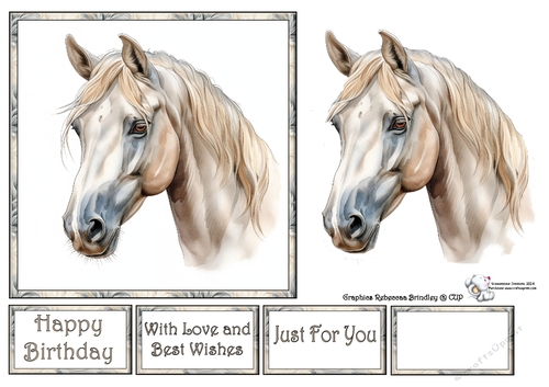 Cremello Stunning Steeds  (Mix 1) 4