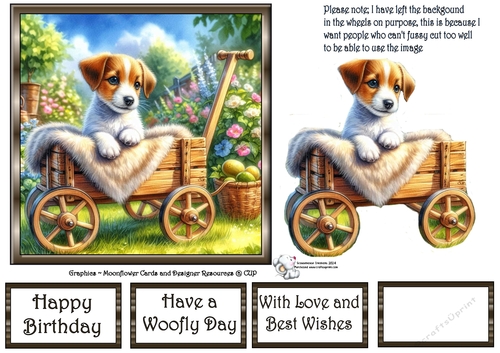 Garden Wagon Pups (3) 2