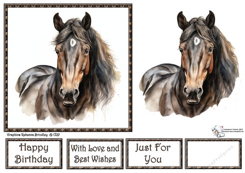 Grullo Stunning Steeds (Mix 1) 1