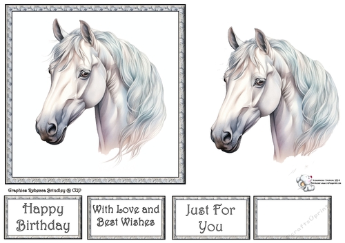 White Stunning Steeds (Mix 1) 1