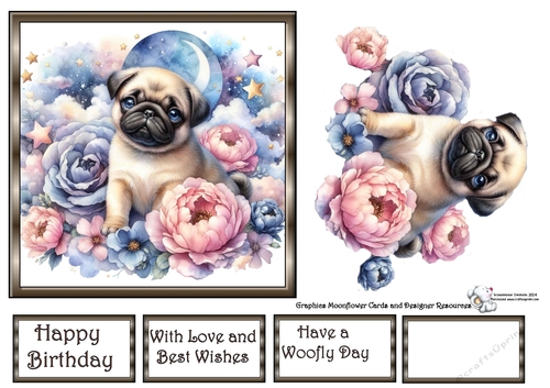 Dreamy Floral Pups (2) 3