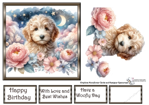 Dreamy Floral Pups (4) 2