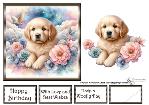 Dreamy Floral Pups (5) 2