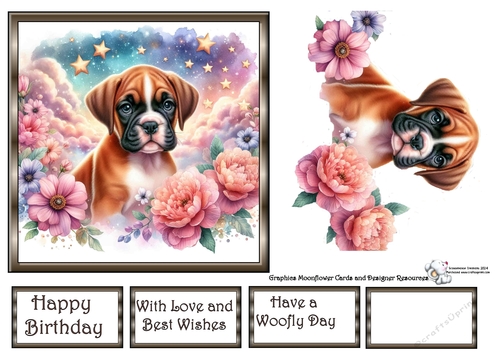 Dreamy Floral Pups (6) 3