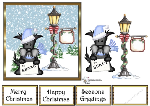 Hamishs letter to Santa 1